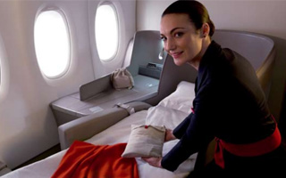 Air France place un A380  la cabine revisite vers Los Angeles