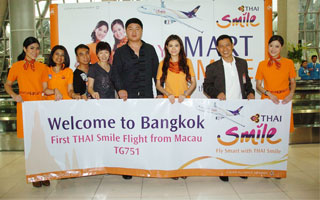 Thai Smile a ralis son vol inaugural