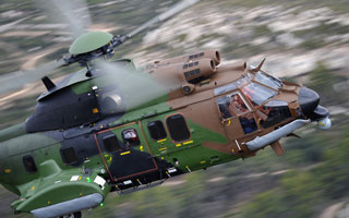 Accident d'hlicoptre dans le Verdon : Un Cougar d'Eurocopter