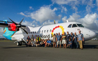 Les avions ATR reviennent  Hawaii