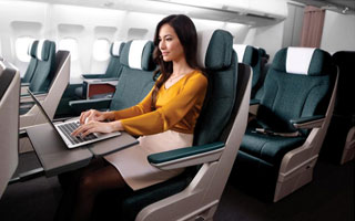 Cathay Pacific prsente sa nouvelle classe Affaires rgionale