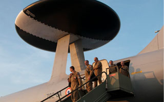 Un AWACS franais dploy  Djibouti