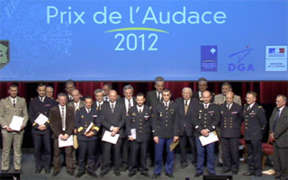 DGA : Prix de lAudace 2012, des innovations au service des armes