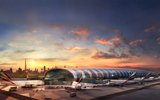 Le 1er terminal ddi  lA380 ouvre  Duba