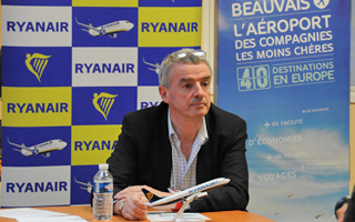 Ryanair dresse son bilan 2012 pour la France