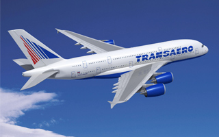 Transaero confirme le financement de ses premiers Airbus A380