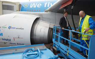 KLM va effectuer une srie de vols rguliers long-courriers avec du biocarburant
