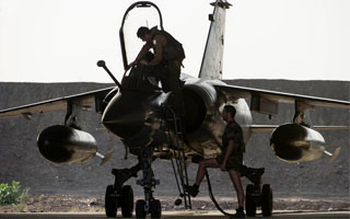 Les Mirage F1 CR rentrent du Tchad