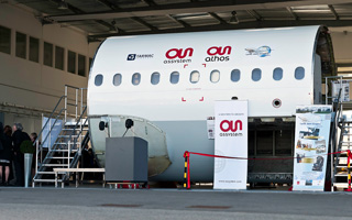 Assystem : un tronon d'Airbus A320 pour former aux mtiers aronautiques