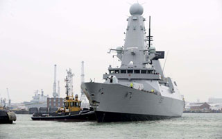 La Royal Navy complte sa flotte de destroyers de dfense arienne