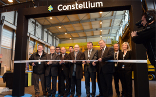 Constellium inaugure sa première fonderie industrielle Airware à Issoire