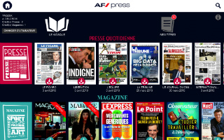 Air France lance une application  AF Press 