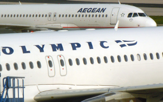 LUE approfondit son enqute sur la fusion entre Aegean Airlines et Olympic Air