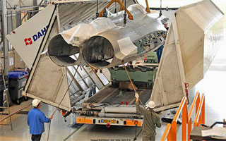 Livraison du 1er fuselage de Rafale M retrofit au standard F3