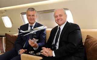 EBACE 2013 : Embraer vend un Lineage 1000 en Europe