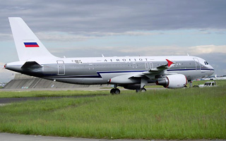 Photo : Aeroflot prsente son retrojet