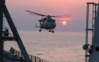 Le Lynx Wildcat continue ses essais en mer