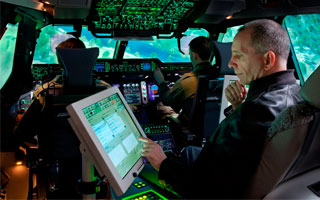 Salon du Bourget : Le premier simulateur de vol de l’A400M bon pour le service