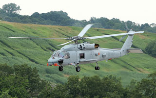 Le premier MH-60R australien dans les airs
