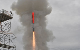 Tir de qualification russi pour le missile de croisire naval (MdCN)