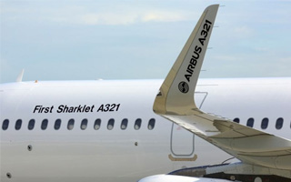 Les Sharklets certifis pour les A321 quips de CFM56