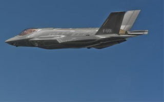 Les Pays-Bas reoivent leur premier F-35 de test
