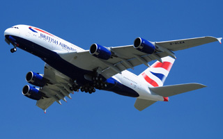 LA380 de British Airways commence sa carrire long-courrier