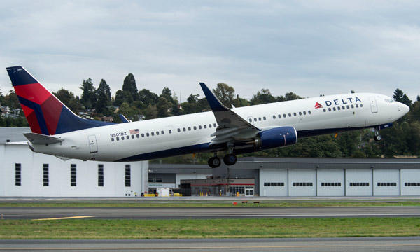 Photo : Delta Air Lines reoit son 1er Boeing 737-900ER