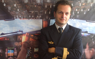 Antoine Godier, pilote de ligne sur 747-400 chez Air France