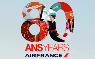 Photo : Air France clbre son 80me anniversaire