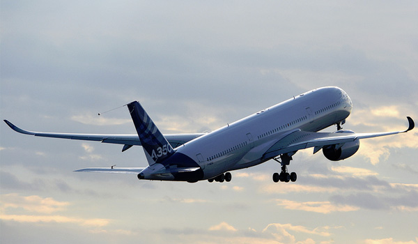 Le deuxime Airbus A350 a effectu son vol inaugural