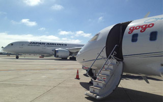 Japan Airlines a choisi Gogo pour son rseau intrieur