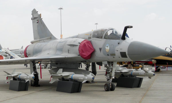 Dubai Airshow : Les Mirage 2000-9 émiratis bientôt équipés d’une nouvelle bombe guidée