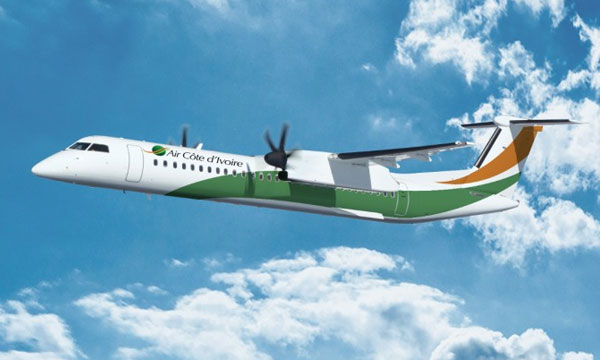 Air Cte dIvoire finalise sa commande de Q400 de Bombardier