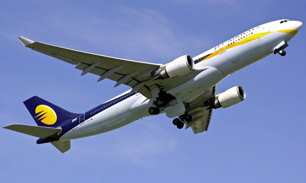 Jet Airways en perte au 3me trimestre