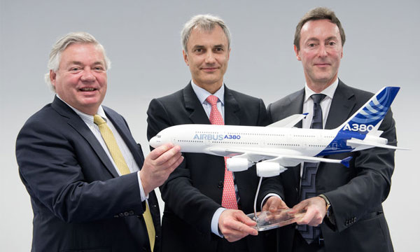 Salon de Singapour : Doric confirme ses 20 Airbus A380 et devient Amedeo