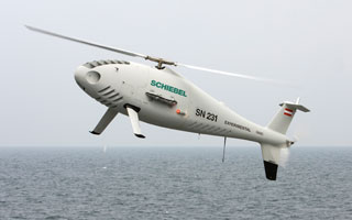 La marine italienne acquiert un Camcopter S-100