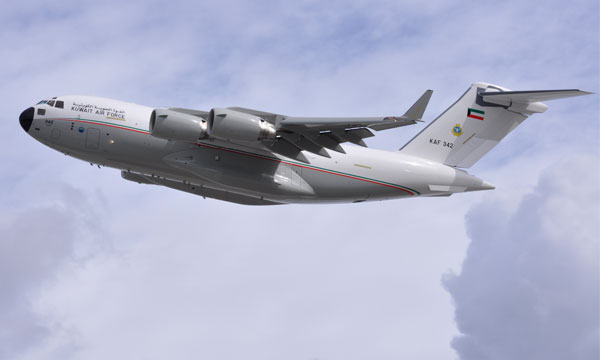 Le Koweït reçoit son premier C-17 Globemaster III