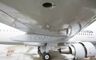 Lufthansa reoit son 1er A320 quip de kits de rduction du bruit