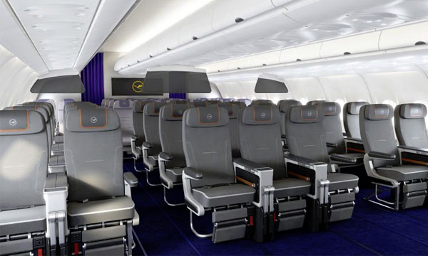 Lufthansa présente son siège de Premium Economy