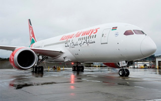 Kenya Airways reoit son 1er 787 dans deux semaines