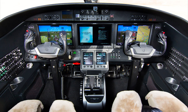 Cessna améliore l’avionique de son CJ3