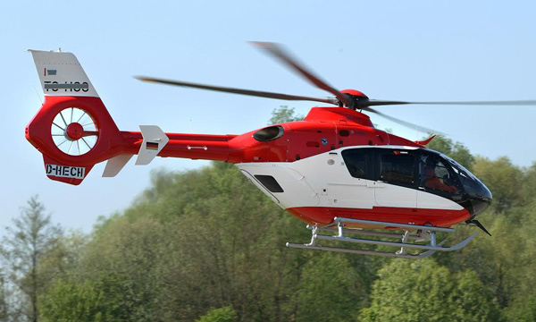 THK Gken Aviation a rceptionn son dernier EC135