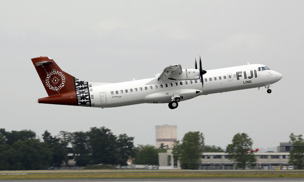 Fiji Link reoit son premier ATR 72-600