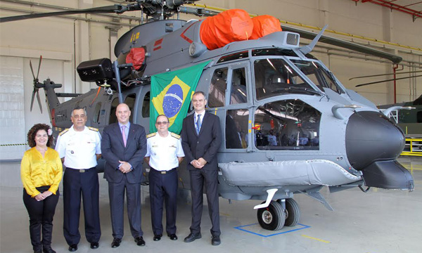 Airbus Helicopters : Le premier EC725 intégralement produit au Brésil a été livré