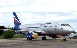 Aeroflot reoit le dernier Superjet 100  full  remplaant les versions standard