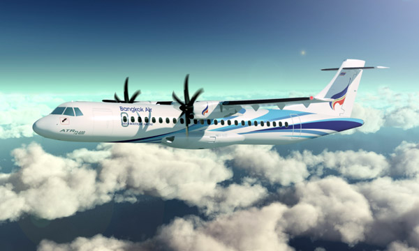 Bangkok Airways commande trois nouveaux ATR 72-600