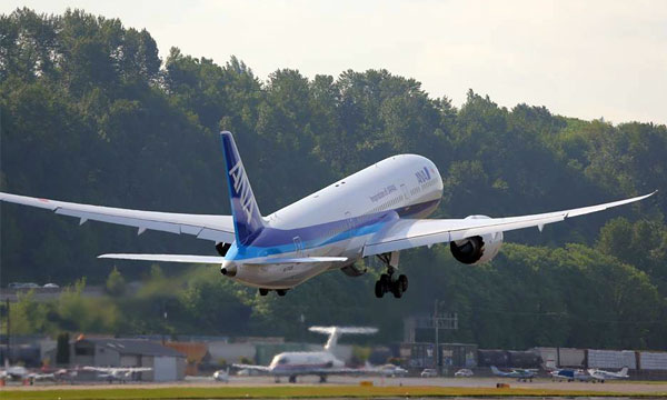 ANA reoit son 1er Boeing 787-9