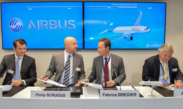 Un mois de juillet fructueux pour Airbus