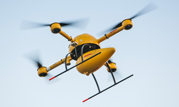 DHL lance les premiers vols commerciaux oprs par drone